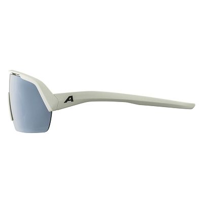 Превью Велоочки ALPINA Turbo HR Cool-Grey Matt, Линзы: Black Mirror Cat.3 (A8712321)